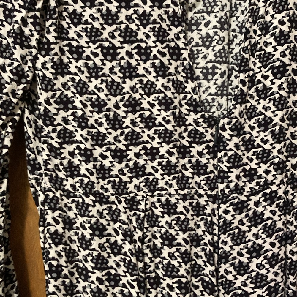 Zara size XS sexy open back black, white & gray romper EUC - Picture 5 of 8